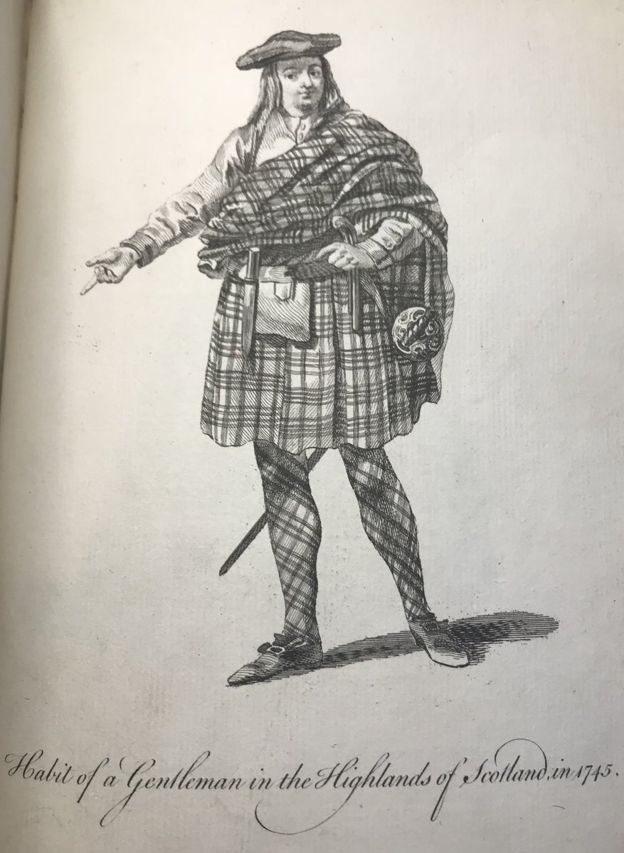 1/ Did the masquerade ever get ‘too political’? It’s a tricky question. Because the answer is yes and no. Dressing as ‘a Highlander’ was one of the more contentious choices of masquerade costume—especially during the 1740s. 
#18thc #Culloden #GeorgianMasquerade