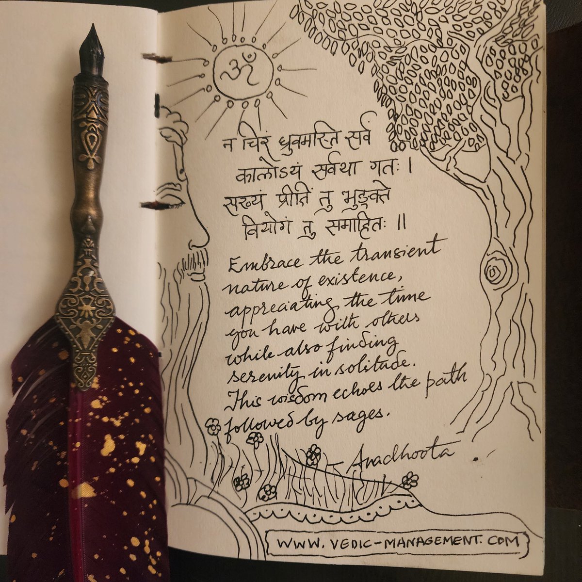 In the ebb and flow of existence, let us cherish each moment as a fleeting gift, embracing companionship with gratitude and solitude with equanimity.

Vedic-management.com 

 #Wisdom #SageAdvice