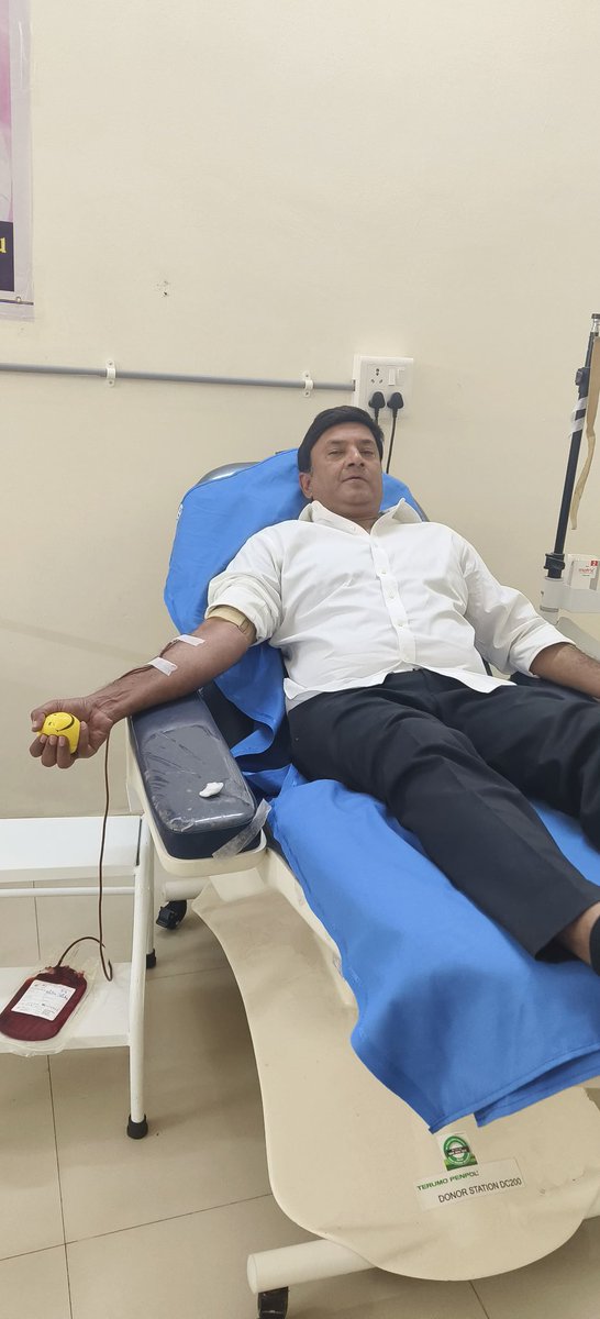 MarriRajasekar's tweet photo. Donated blood at #MarriArundathi Hospital - A fulfilling experience to give back &amp; possibly make a life-saving difference.😊
#DonateBlood #SavelLives #BloodDonation #MLAMalkajgiri https://t.co/8OCShqPqkK