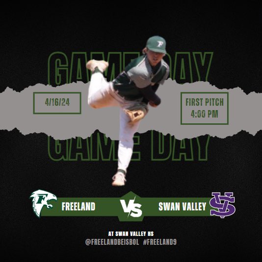 #Freeland9 boys head down 47 to take on Swan Valley today at 4:00!