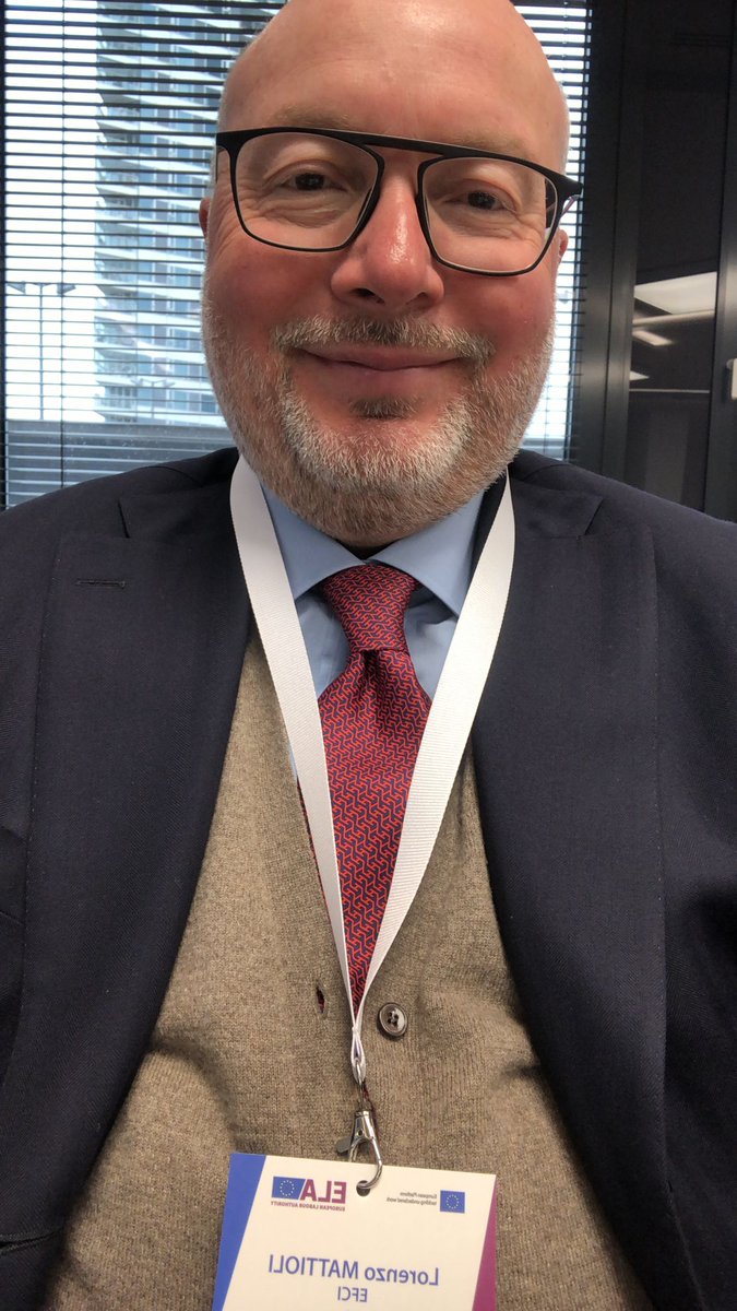 _EFCI_'s tweet photo. Today our President Lorenzo Mattioli is at @EU_ELA tackling undeclared work meeting. As a key figure in promoting fair and compliant practices within the cleaning industry across Europe, we're engaged in discussions on encouraging employer compliance and combating undeclared work https://t.co/PdVBAU7szq