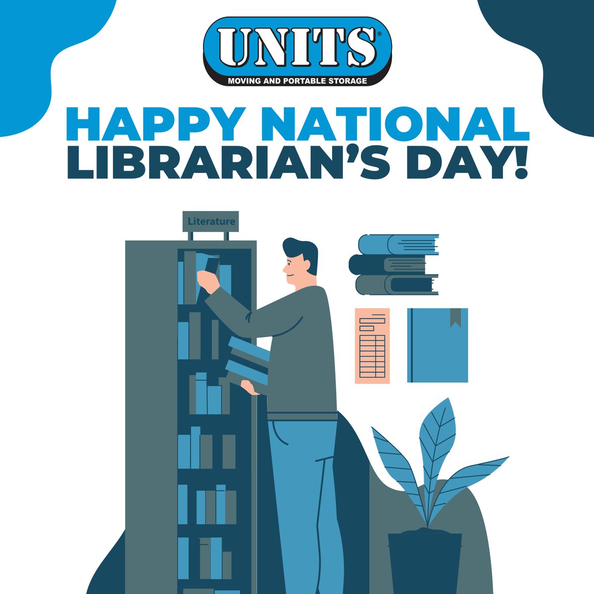 Happy National Librarian's Day! 📚 Today, we celebrate the unsung heroes who keep our communities informed and inspired. Thank you, librarians, for all that you do! #NationalLibrariansDay