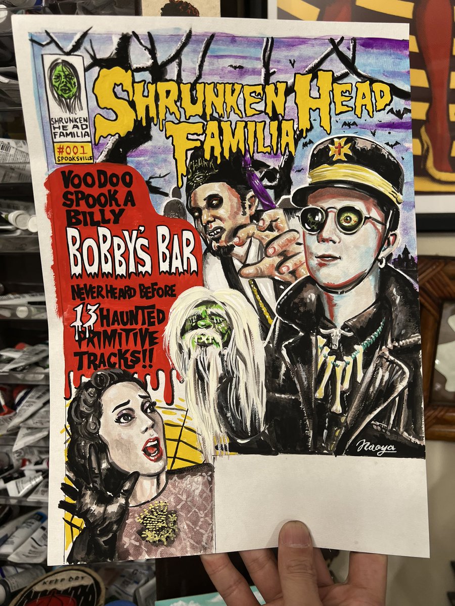 bobbysbar708's tweet photo. Wip.
Stay tuned!!
お楽しみに😃🙏
#bobbysbar #naoyamuga #shrunkenhead https://t.co/RnW2VefjF5