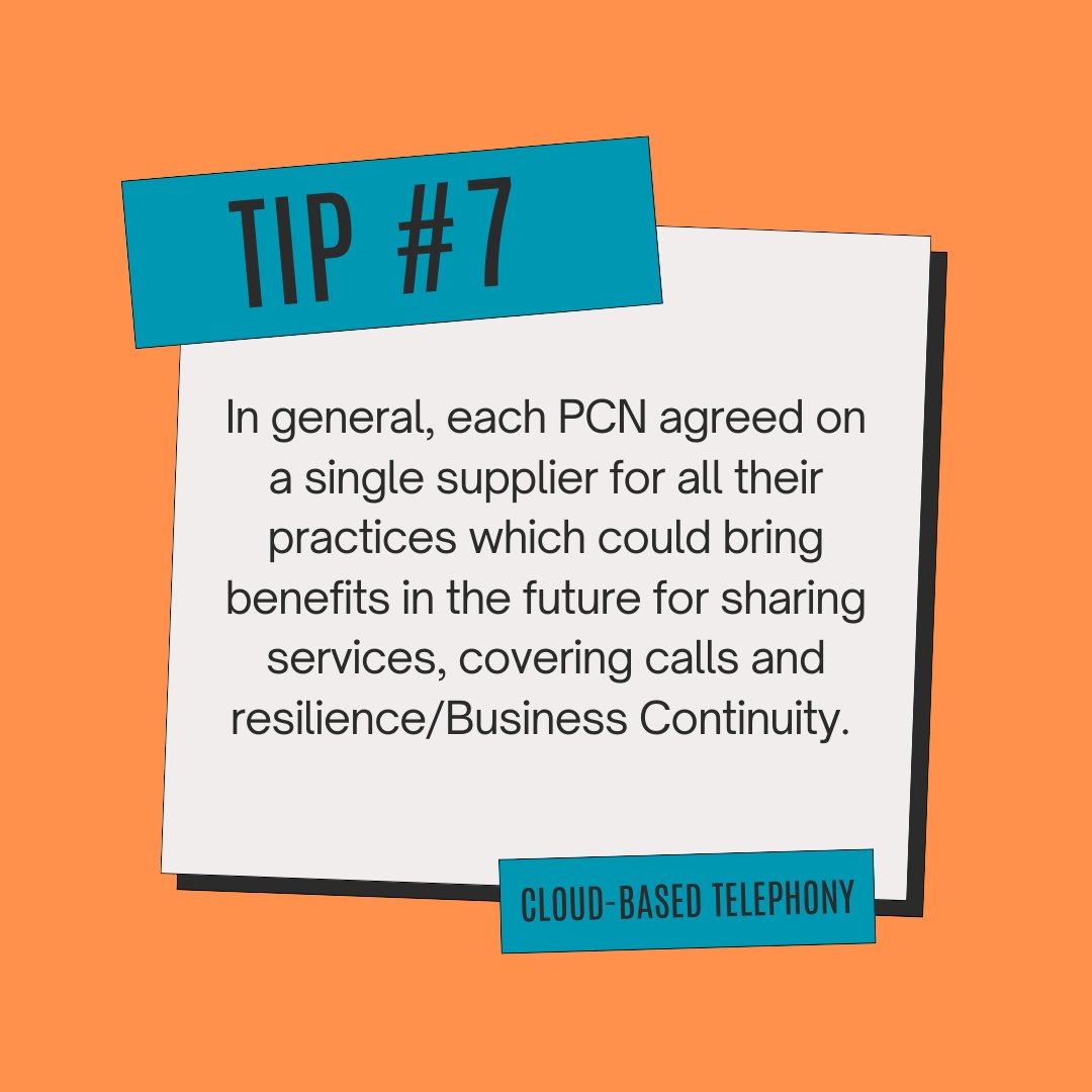 HowbeckHC's tweet image. Here is the penultimate Cloud-Based Telephony tip for you!

The final tip will be coming your way shortly.

#telephony #cloudbasedtelephony