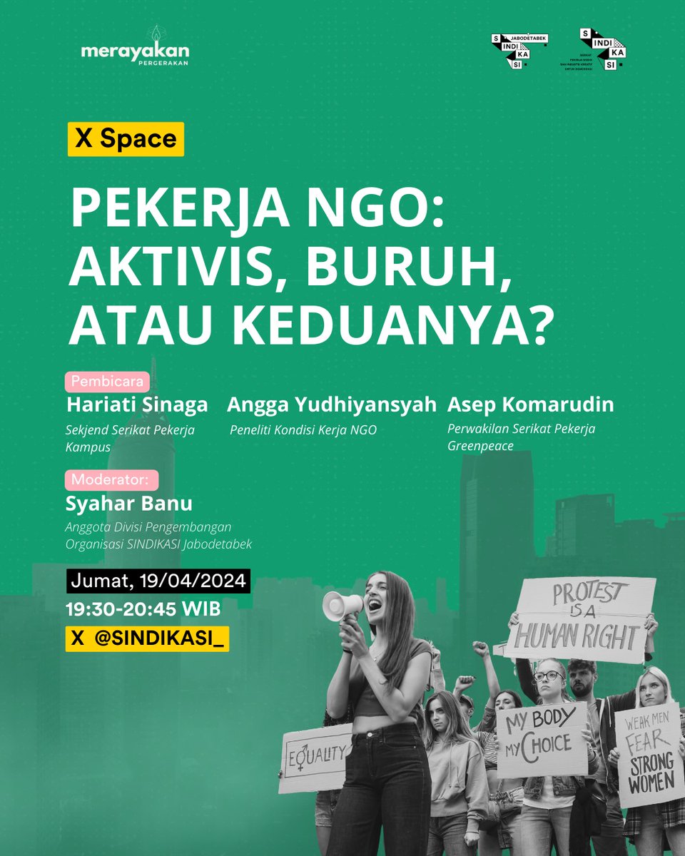 Kerja-kerja kemanusiaan, lingkungan, dan isu sosial sering bikin pekerja NGO kebingungan mendefinisikan mana kerja pro bono, sukarela, atau yang mestinya dihargai profesional. Padahal...