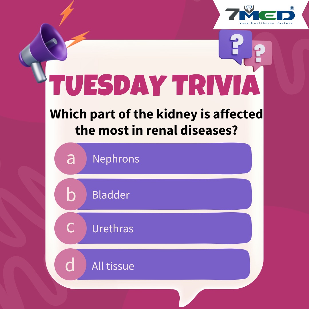 It's Tuesday Trivia! Time to test your knowledge about the amazing organs that keep you healthy - the kidneys! #tuesdaytrivia #trivia #kidney #kidneyhealth #healthykidney #dialysis #dialysislife #knowledge #wellness #chronicillnessawareness #worldkidneyday #socialawareness