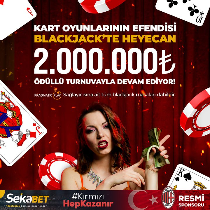 📢 Blackjack turnuvasında 4. raunt devam ediyor!
💰 Kazanan ödülü 2.000.000 TRY

🚀 Yeteneğini şansınla birleştir, büyük ödül senin olsun!
🔮 Şimdi turnuvaya katıl, hemen kazan! 🏆 t2m.io/skssylb