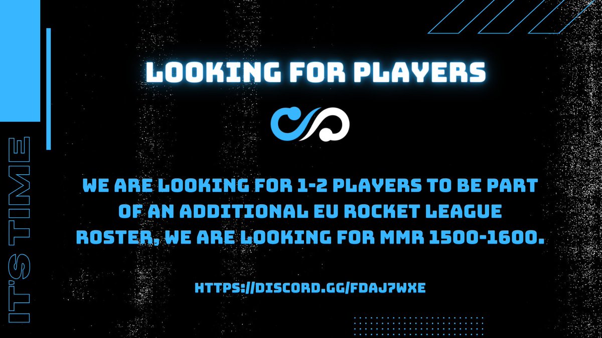 odl_esports's tweet image. We are looking for new players to be part of an additional EU Rocket League roster! Join our discord and make a ticket if you are interested! Discord: discord.gg/FdAJ7WxE