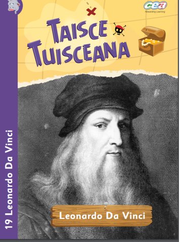 Cothrom an lae seo in 1519 a fuair Leonardo da Vinci bás. Duine de na healaíontóirí is cáiliúla & is fearr a bhí ann riamh. Léigh faoi san áis léamhthuisceana Taisce Tuisceana @CCEA_info & @CoggOid shorturl.at/cyGN6 @Gaeloid @ComhairlenaGS @TG4Foghlaim @AFPatrunachta