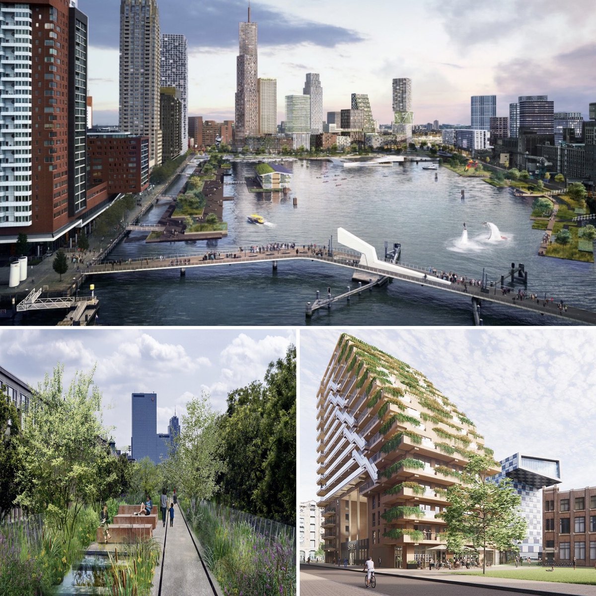 🚨Attention journalists
How do you design #resilient cities of the future? Is it possible to create space for nature, animals, and water when there is a high demand for housing?

✍️ Join our #presstrip #Rotterdam from Wed 15 - Fri 17 May about #climate adaptive #urbanism