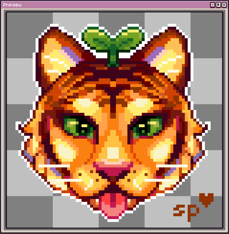 mlem! #pixelart // #ドット絵