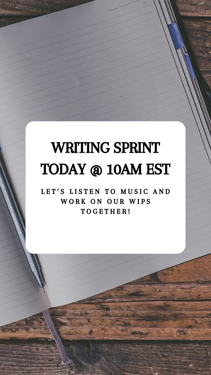 leanimlopez's tweet photo. Join me for a one-hour #writingsprint today at 10 am EST. https://t.co/7BYzWjcJf7

#WritingCommmunity #authorcoach #writingsprints #writingprocess https://t.co/9tcVwLb1Uk