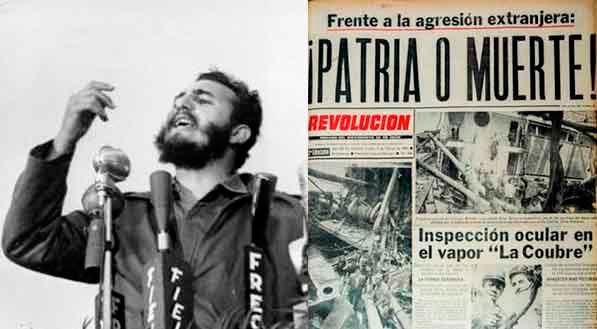 Socialismo o Muerte !!! “¡Y que esa Revolución socialista la defendemos con esos fusiles!; ¡y que esa Revolución socialista la defendemos con el valor con que ayer nuestros artilleros antiaéreos acribillaron a balazos a los aviones agresores” #Fidel #DeZurdaTeam