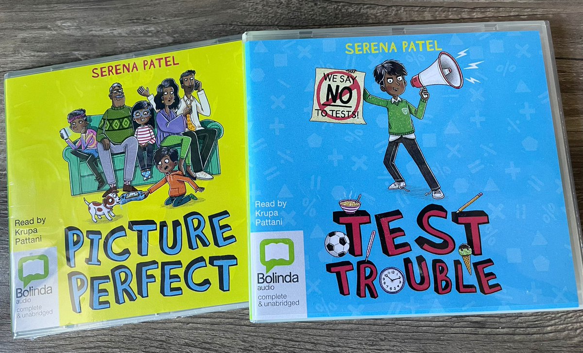 Been meaning to post about this for a while but did you know that both Test Trouble and Picture Perfect are available on audio book with @Bolindaaudio and read by the incredible @KrupaPattani It’s a wonderful thing to know my stories can be enjoyed in this brilliant way. 🎧🤩