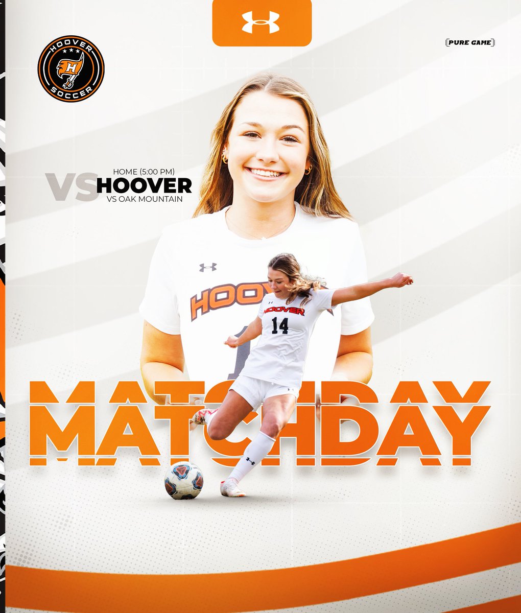 Match Day 22. Varsity hosting Oak Mountain at 5 with varsity boys to follow. GBGB