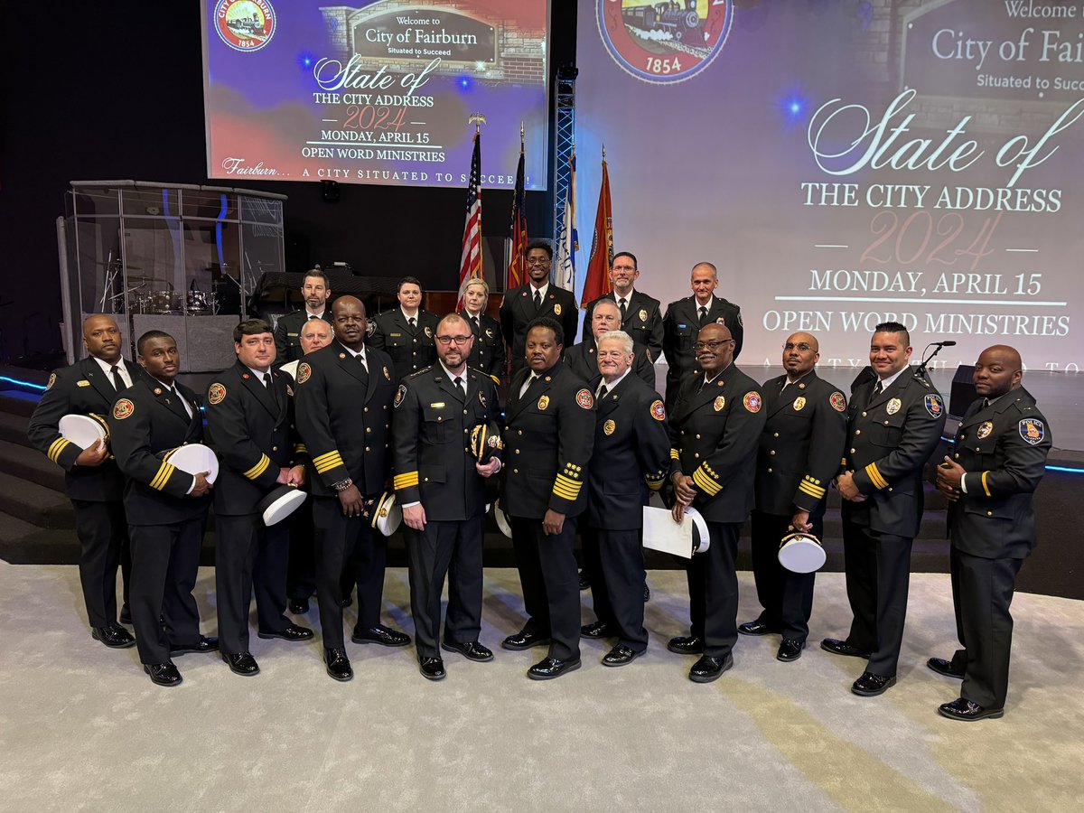Fairburn_Fire's tweet photo. 🔥State OF The City Address 2024 https://t.co/dE0bUmYoAS