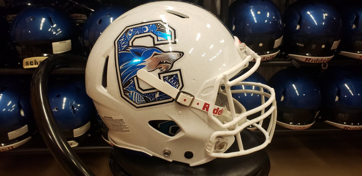 #AZHelmetChallenge Quad F Maryvale Panthers @MaryvaleFB (Script) Ft. Thomas Apaches (Spear) Amphitheater Panthers @Amphi_Football (Panther Head) Chandler Wolves @chandler_wolves (C) #AZHelmetChallenge #repAZ