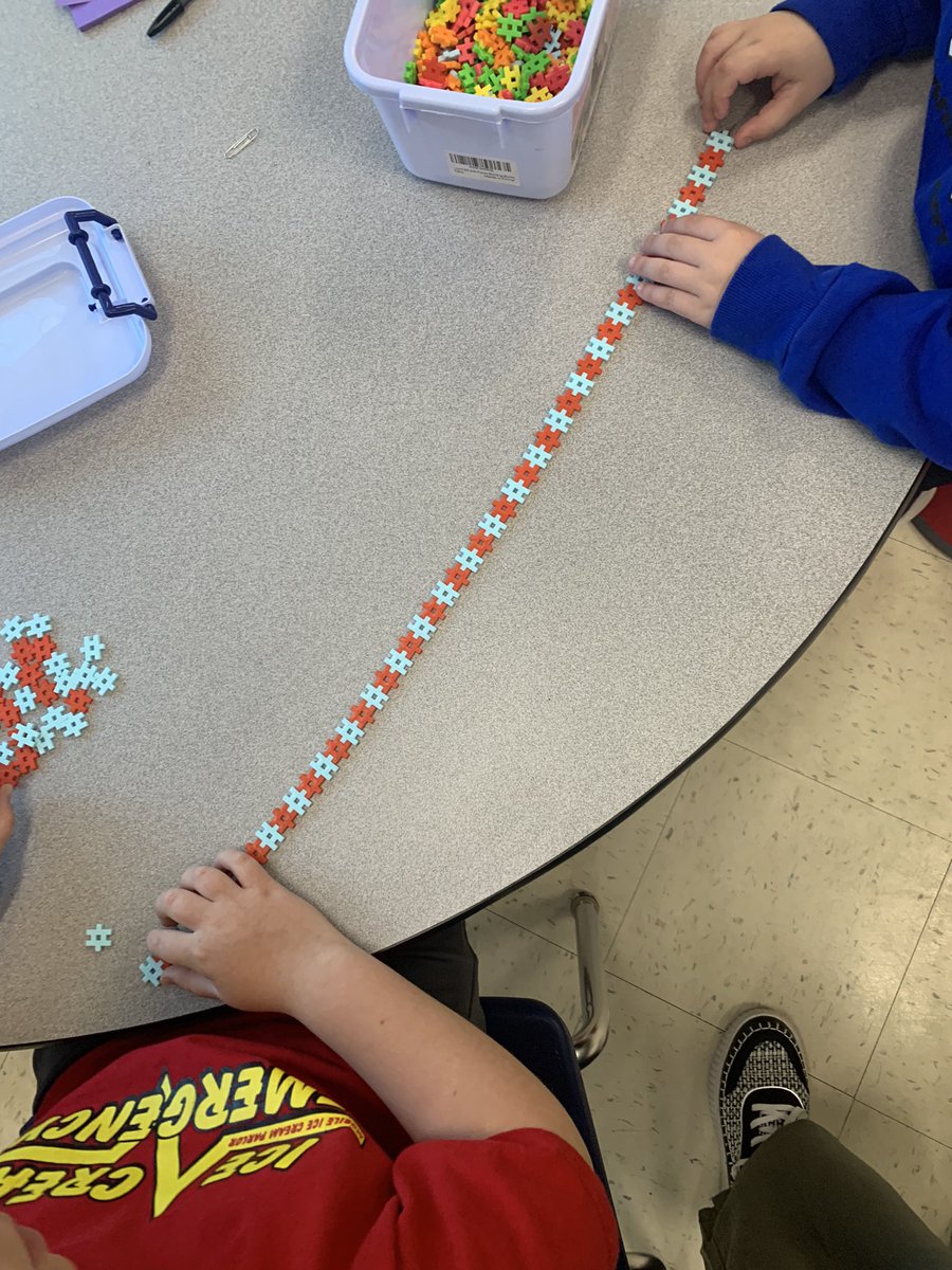 Building Blocks Club’s daily challenge is patterns!