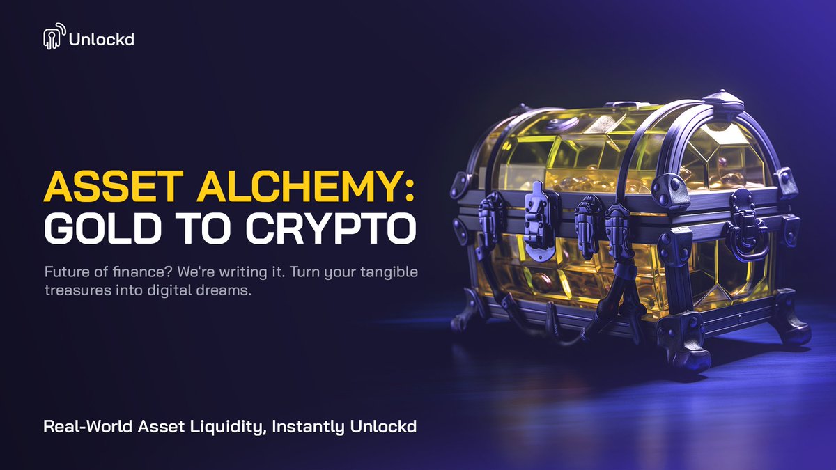 Your real-world assets are more than just possessions - they're potential liquidity lock boxes waiting to be Unlockd 🔓 Tap into their potential and transform your tokenized assets into avenues for instant loans and financial growth. Learn more below 👇 docs.unlockd.finance