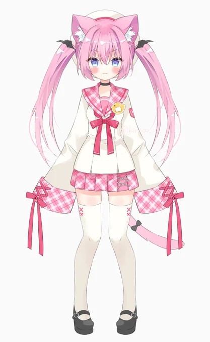 こんばんは!しずりですキャラデザができました!#しずりLive2D成長日誌 
