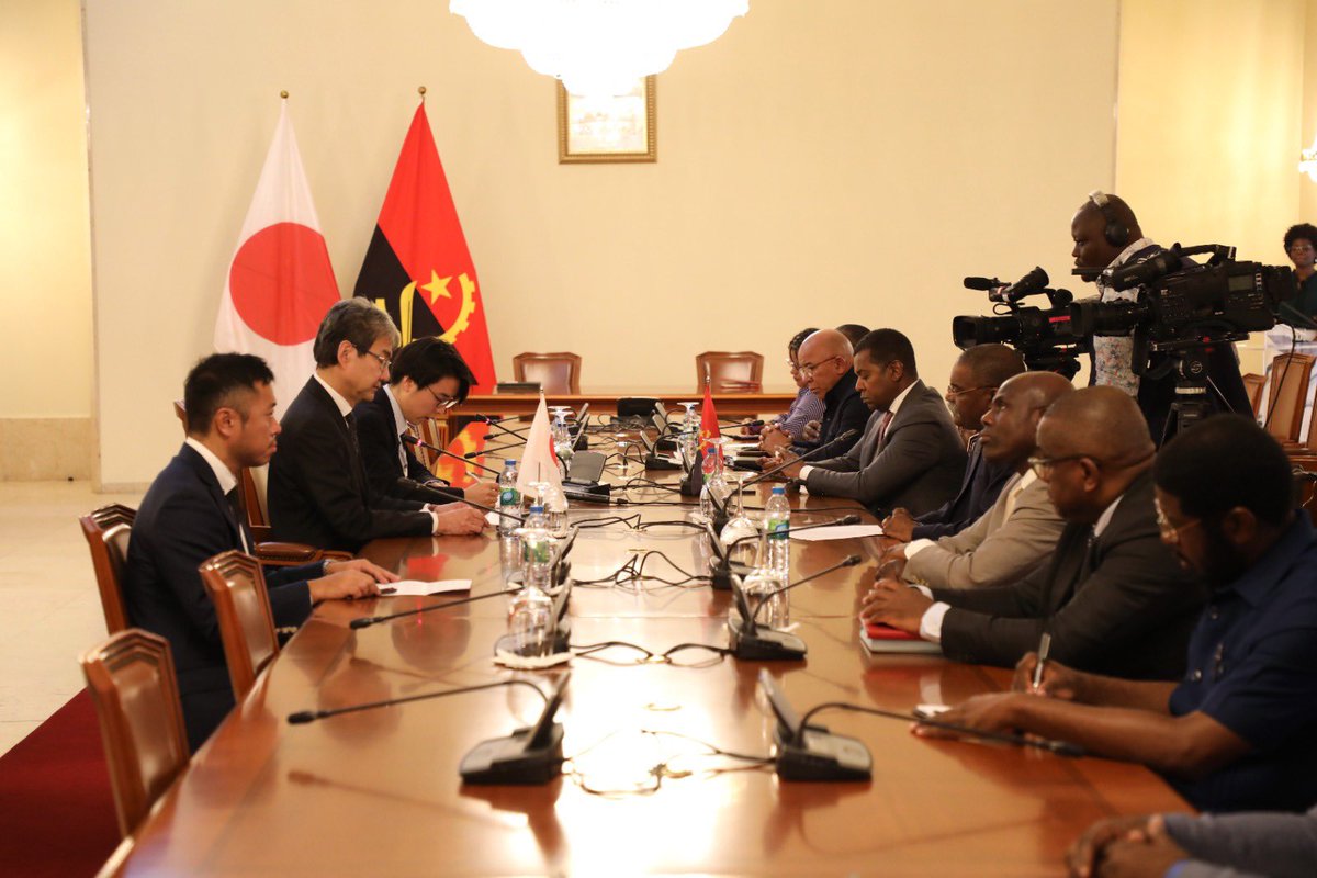 Angola and Japan signed, this Tuesday, April 16, in Luanda, the Note Exchange Agreement regarding the new Non-Refundable Concession in the field of Mineral Resources.