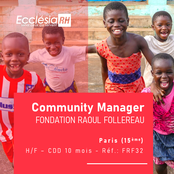 Ecclésia RH (@ecclesiarh) on Twitter photo La Fondation <a href="/RaoulFollereau/">Fondation Raoul Follereau</a> lutte contre toute forme d’exclusion causée par la maladie, l’ignorance ou la pauvreté, en plaçant l’homme au cœur de ses projets.
La fondation recherche son Community Manager !
Postulez ici 👉🏻 ow.ly/xp1S50QBLb7
#job #fondation #reseauxsociaux La Fondation <a href="/RaoulFollereau/">Fondation Raoul Follereau</a> lutte contre toute forme d’exclusion causée par la maladie, l’ignorance ou la pauvreté, en plaçant l’homme au cœur de ses projets.
La fondation recherche son Community Manager !
Postulez ici 👉🏻 ow.ly/xp1S50QBLb7
#job #fondation #reseauxsociaux