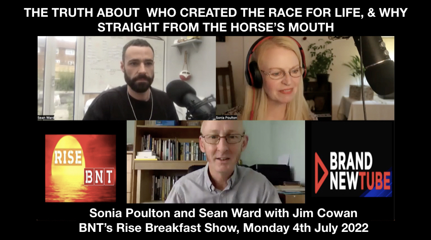 Catch #JimCowan latest interview with @SoniaPoulton here: youtu.be/n0x-noqF1Ec
The truth about who created @raceforlife - in the race 4 truth @CR_UK are lagging behind
#RaceForLife #CancerResearchUK #MichelleMitchell #JimCowan #Integrity #Honesty #Facts #Ethics #Morals #BNT