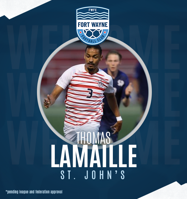 Bienvenue Thomas Lamaille! Lamaille is a French center back from St John’s University (NY); and was Junior College All- American from Tyler College (TX) before joining the Red Storm.