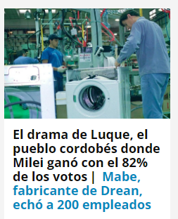 terwalps's tweet photo. De los 200 despedidos, al menos 164 votaron a Milei. 
Que se recontra jodan!!!
Lo lamento por los pocos que vieron el peligro y ahora lo sufren. 
#MileiVerguenzaMundial https://t.co/hp7Krv1fzr