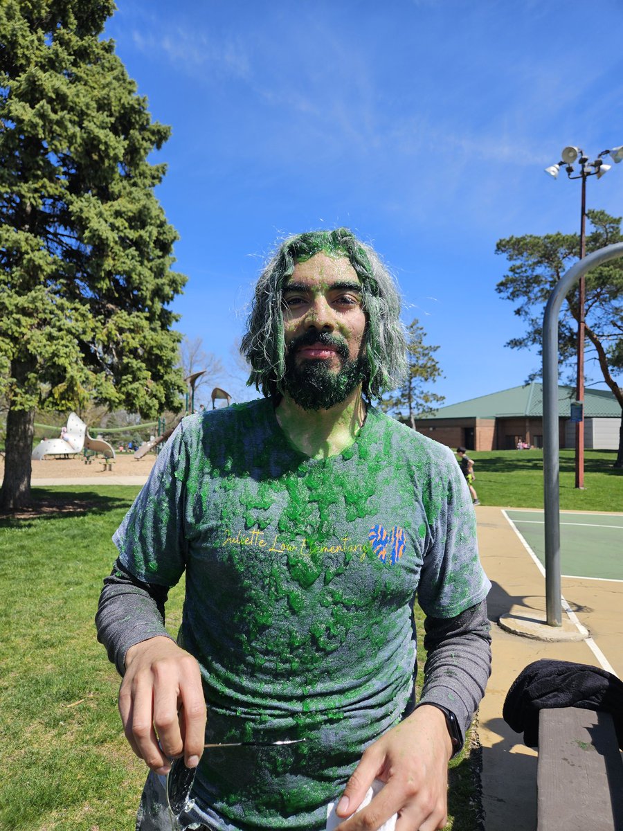 I think we had a little too much fun winning the slime time with Smooth Sebastian <a href="/APEXorg/">APEX</a>! Thank you, Mr. Meza for being such a great sport and all our families that made it happen!