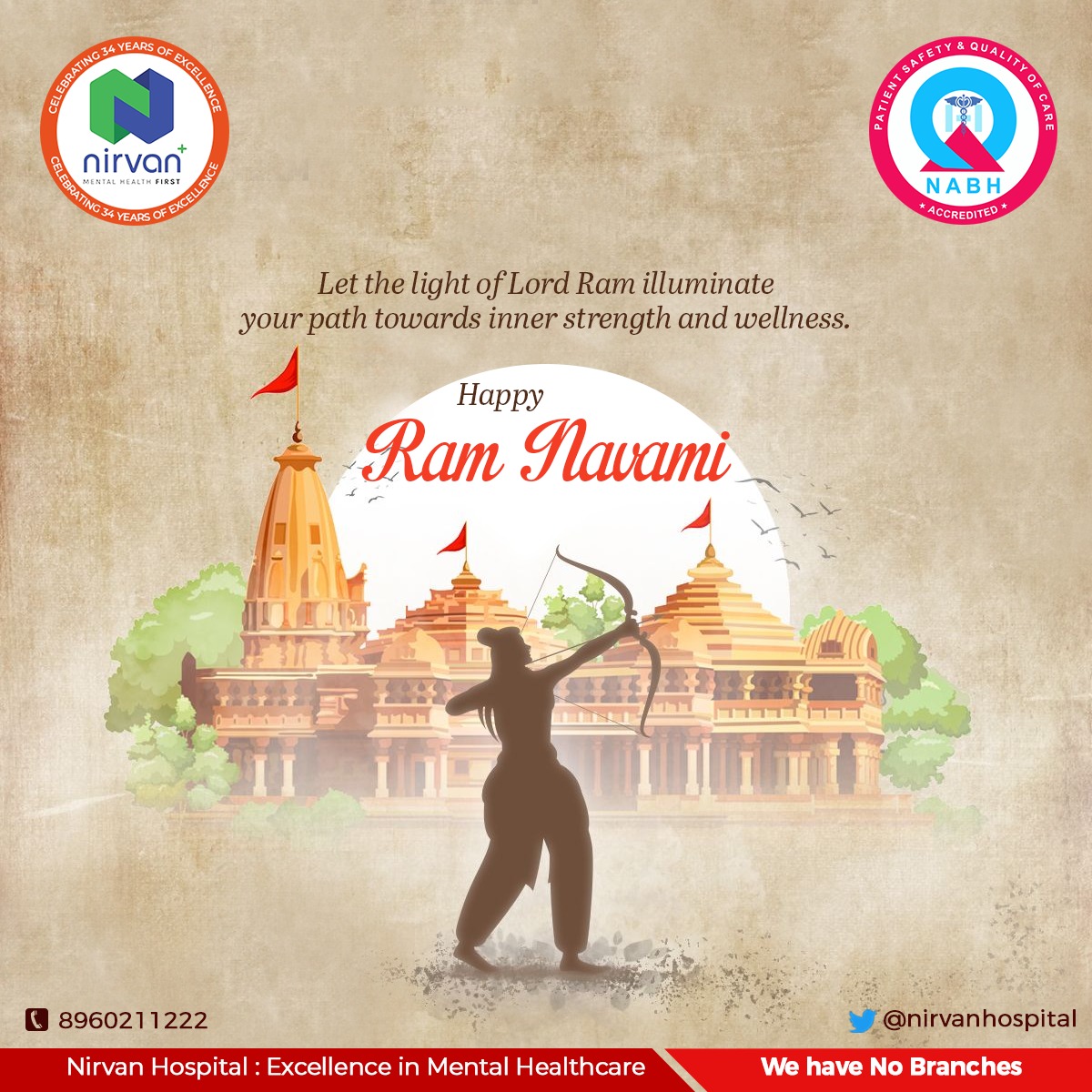 nirvanhospital's tweet photo. May the divine blessings of Lord Rama bring joy, peace, and prosperity to your life. Happy Ram Navami!
.
.
#ramnavami #ram #jaishreeram #ramayana #india #lordrama #ramnavmi #lordram #sitaram #jaishriram #shreeram https://t.co/0KpOcsCD11