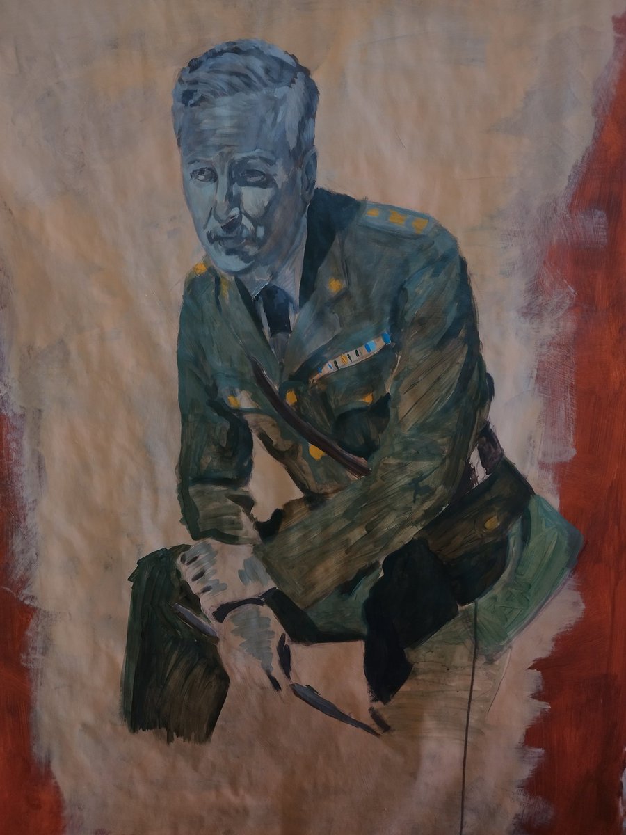 Bena03691740's tweet photo. ✨Underpainting ✨ there are still some proportions I have to fix but overall I'm happy with my progress
@benwillbond #bbcghosts #caphavers #captain https://t.co/yaw1UHxDAg
