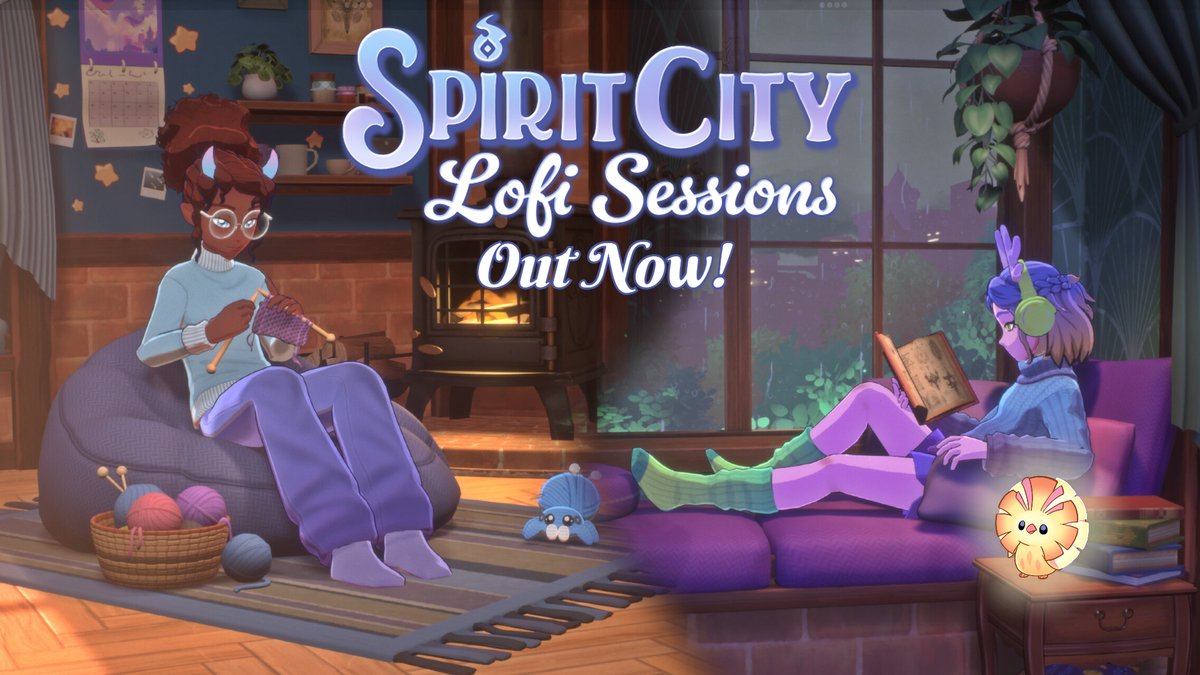 Spirit City: Lofi Sessions is Out Now!🤩You can win yourself a copy of the game on Steam! For a chance to win simply: 1. ❤️and 🔁this post. 2. Follow @HomeworkRadio & @SpiritCityLofi on X. Winner will be selected this Friday + be reached out to by myself via DM!🤞 #Lofi #Game