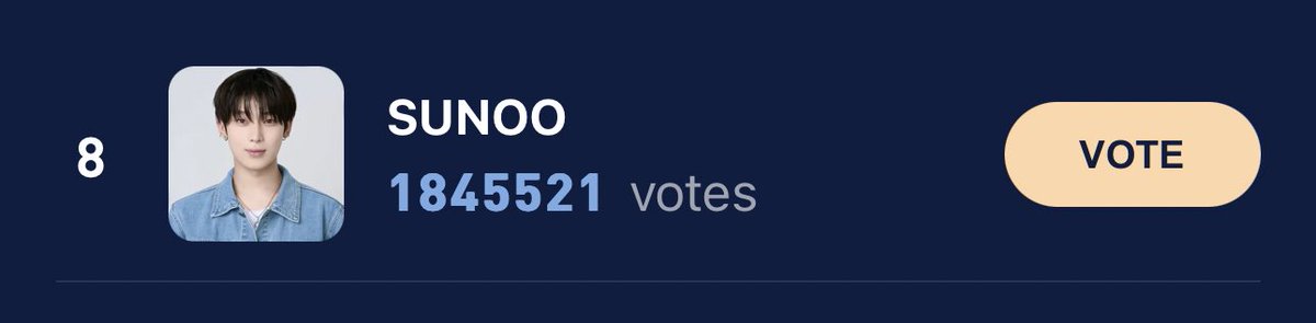 carrotdeulnsvt's tweet photo. SUNOO JUST DROPPED TO #8‼️‼️‼️

Please keep voting‼️If you have any spare emails please create multiple accounts.

🔗: https://t.co/IgfjDv6LzW

POPULAR ARTIST SUNOO
#SUNOOonHaloOcean #김선우 #SUNOO #ENHYPEN_SUNOO #624HaloOcean https://t.co/e2niDKeY7X