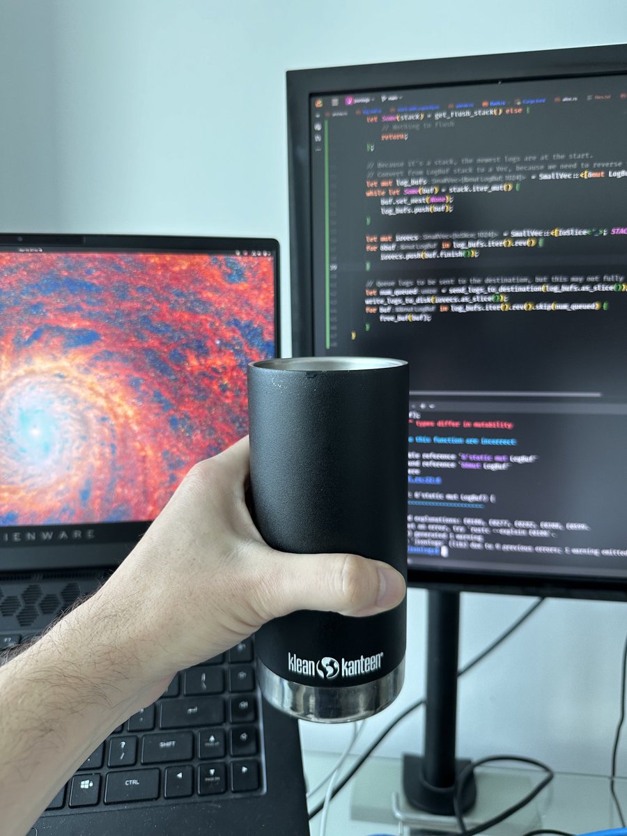 Code and coffee this morning, for a change. Good morning