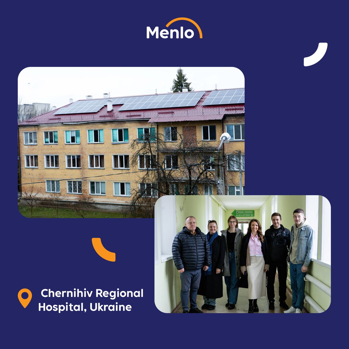 🌟🏥 One more CSR project was completed in Chernihiv, Ukraine! 
✅A substantial reduction of €4430 in annual electricity costs.
✅Meeting 25% of the hospital's electricity needs sustainably.
✅Contributing to a significant decrease of 1139 tons in CO2 emissions.