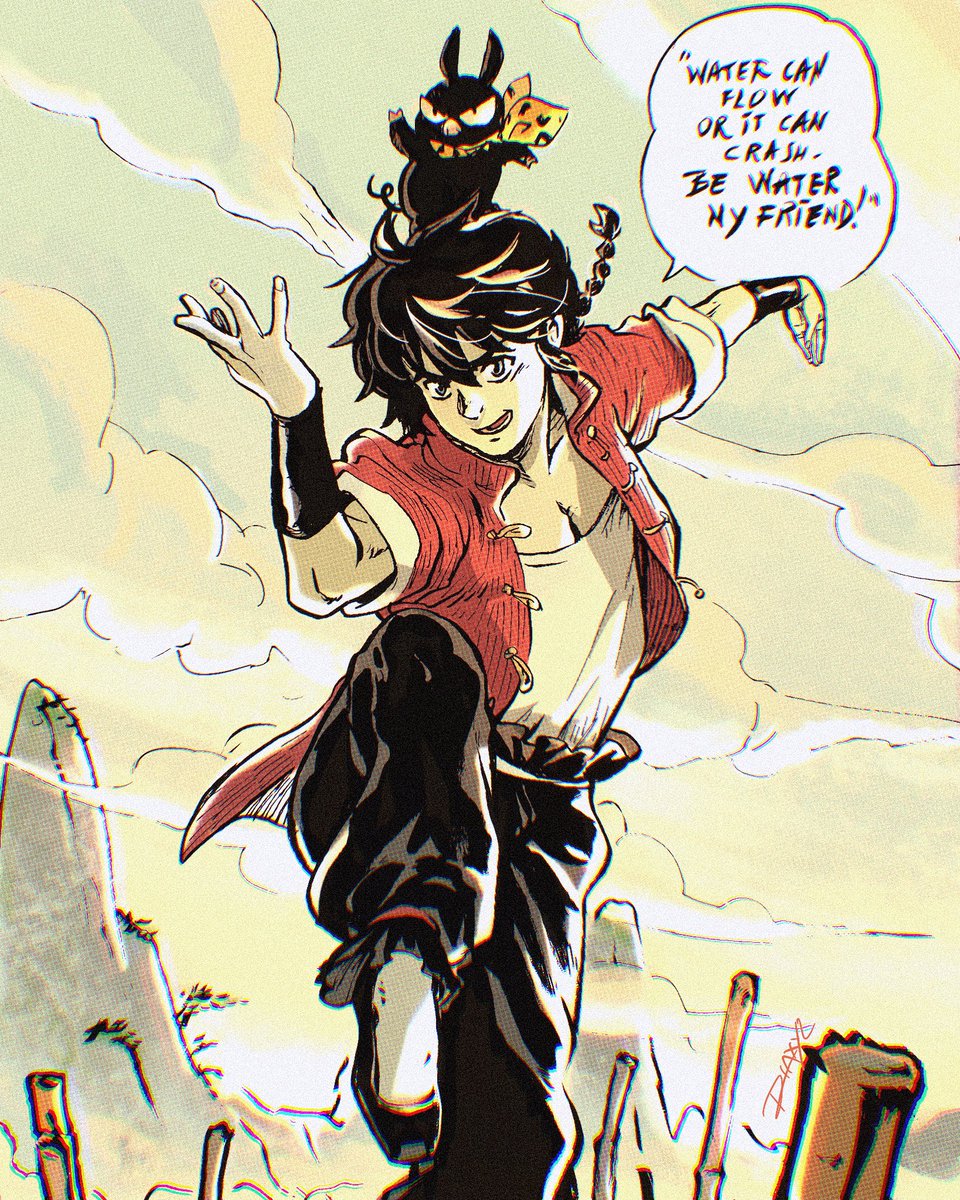 Dia_XYZ's tweet photo. Happy 35th anniversary to the animated version of Ranma 1/2!! 🫖🪣🐼❤️
This series is one of the main reasons why I decided to become a comic artist and illustrator 💖

#らんま #ranma https://t.co/BvnkSSoNIo