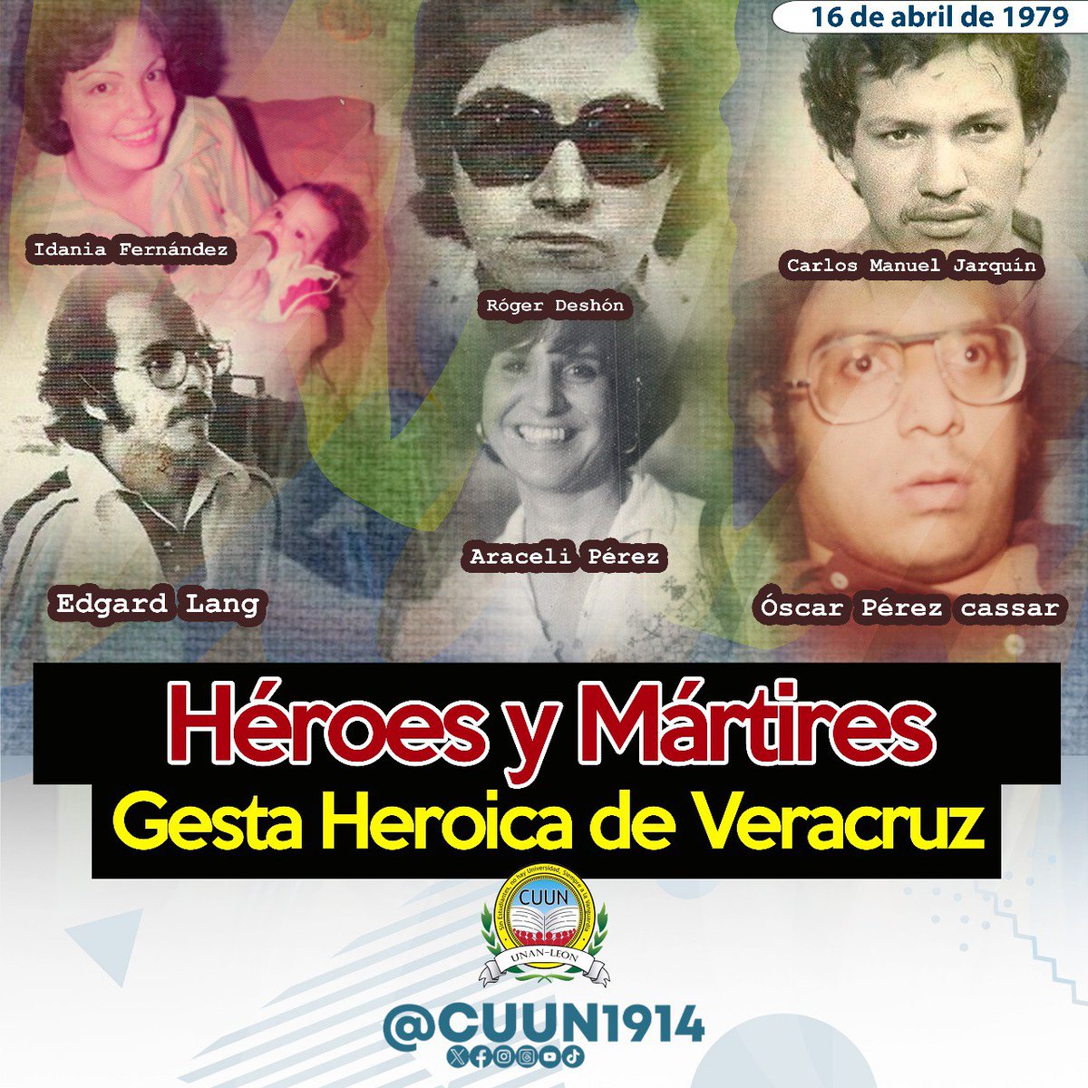 #16deAbril  || Conmemoramos la Gesta Heroica de Veracruz, Honor y Gloria a nuestros Héroes y Mártires.
#CUUN1914