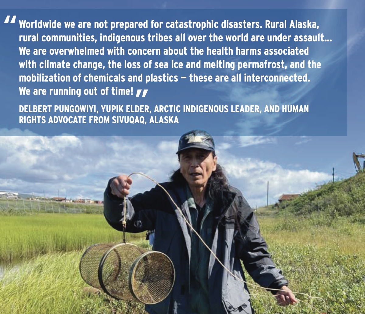 Today we release a new report on how petrochemicals, including plastics, impact the Arctic. Listen to Indigenous leaders talk about how they affect their lands, foods and communities and read the report below. stoppoisonplastic.org/plastics-treat…