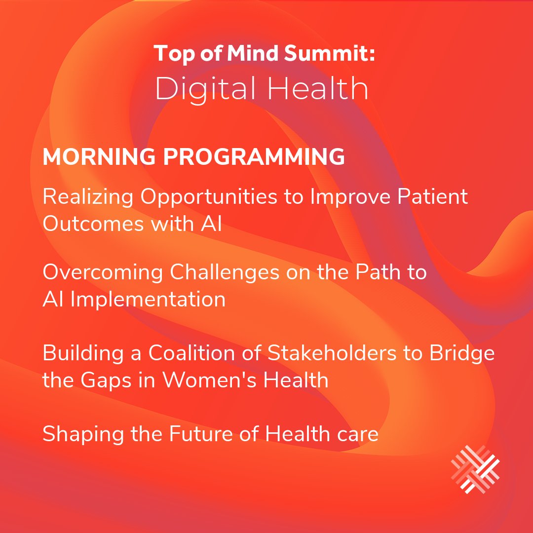 #TopofMind Summit: Digital Health is off to a powerful start with opening remarks Jeffrey Jones, SVP, @UPMCEnterprises. Participants gather to discuss pivotal industry topics like #AI, women’s health, real-world data. Stay connected for event updates. bit.ly/3PXV3Yb