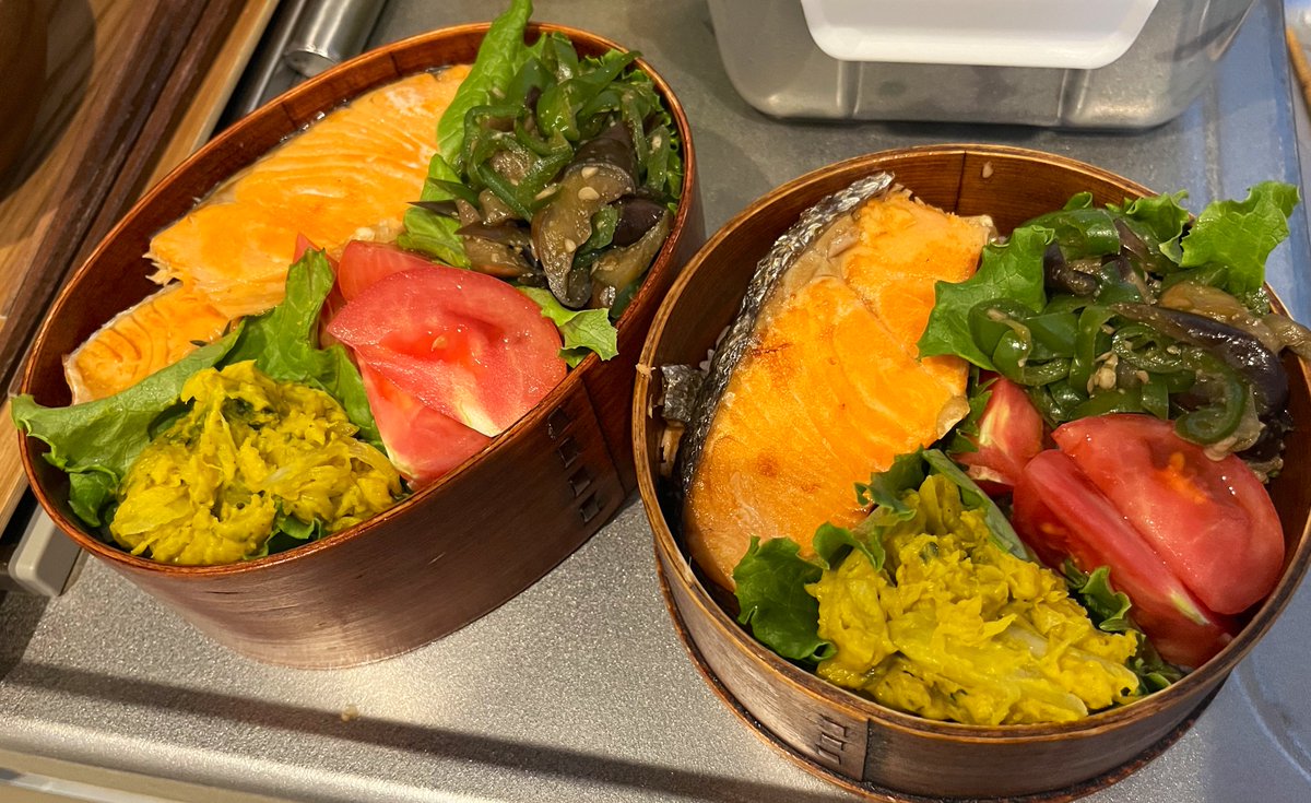 chibimaru_gohan's tweet photo. 里帰り出産から戻って、久しぶりにお料理をしています🕊️
寝かしつけをした後、夜に作るのでさらに手抜きになっております😂
#お弁当 #手抜き料理　#朝ごはん https://t.co/E5eo3RNMrX