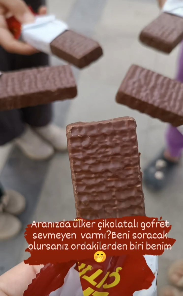 Aranızda çikolatalı gofret sevmeyen var mı? Beni soracak olursanız ordakilerden biri benim 🤭😋