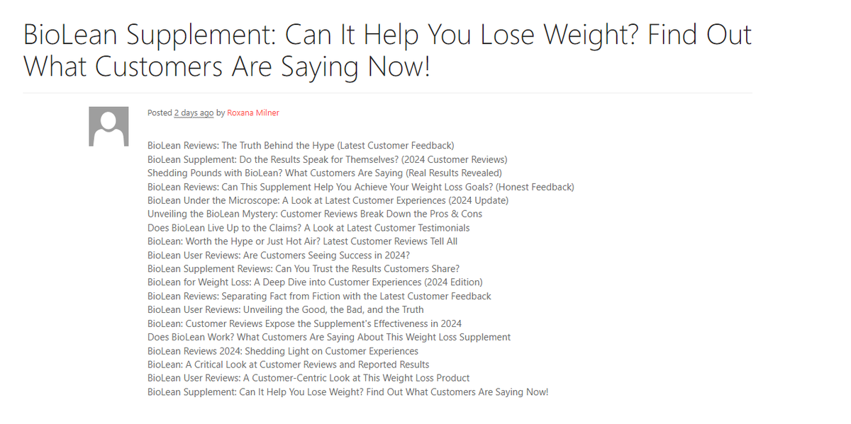 Old, unmoderated government/company forums are being newly spammed because of increased SEO visibility? 

Truly, who could have seen this coming.