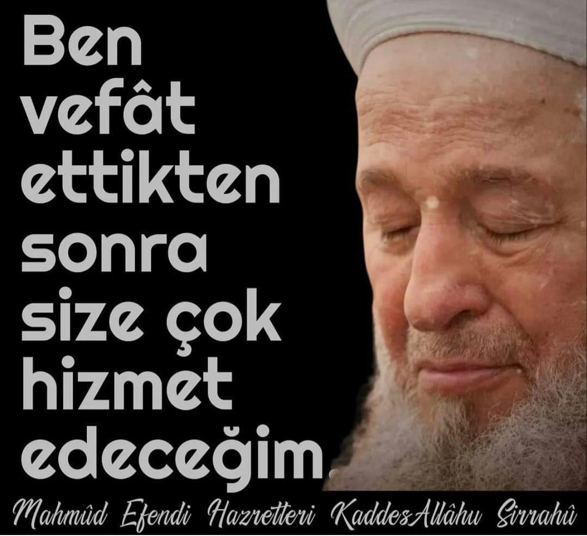 Mahmûd Efendi Hazretlerimiz:
'Müritlerimden Çektiğim Eziyeti Hiçbir Şeyh Efendi Çekmemiştir.' 

Buna Rağmen Efendi Hazretlerimiz'in Hizmetlerine Engel Olamadıkları Gibi BUNDAN SONRA DA OLAMAYACAKLAR. 
.
.
.
#mahmutefendi #mahmutefendihazretlerikuddisesirruhu #i̇smailağa