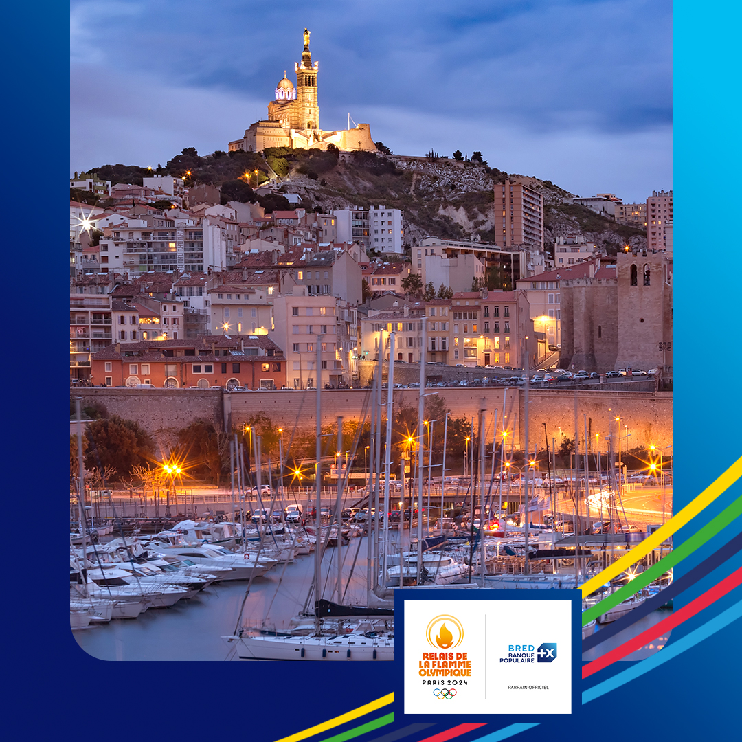 Nous y sommes, le Relais de la Flamme Olympique de Paris 2024, dont la <a href="/BRED_BP/">BRED BanquePopulaire</a>  est Parrain Officiel, est lancé à Olympie et arrivera à Marseille le 8 mai prochain. 

Prêts à suivre la Flamme de la réussite pendant 101 jours ? 🤩

#LaRéussiteEstEnVous