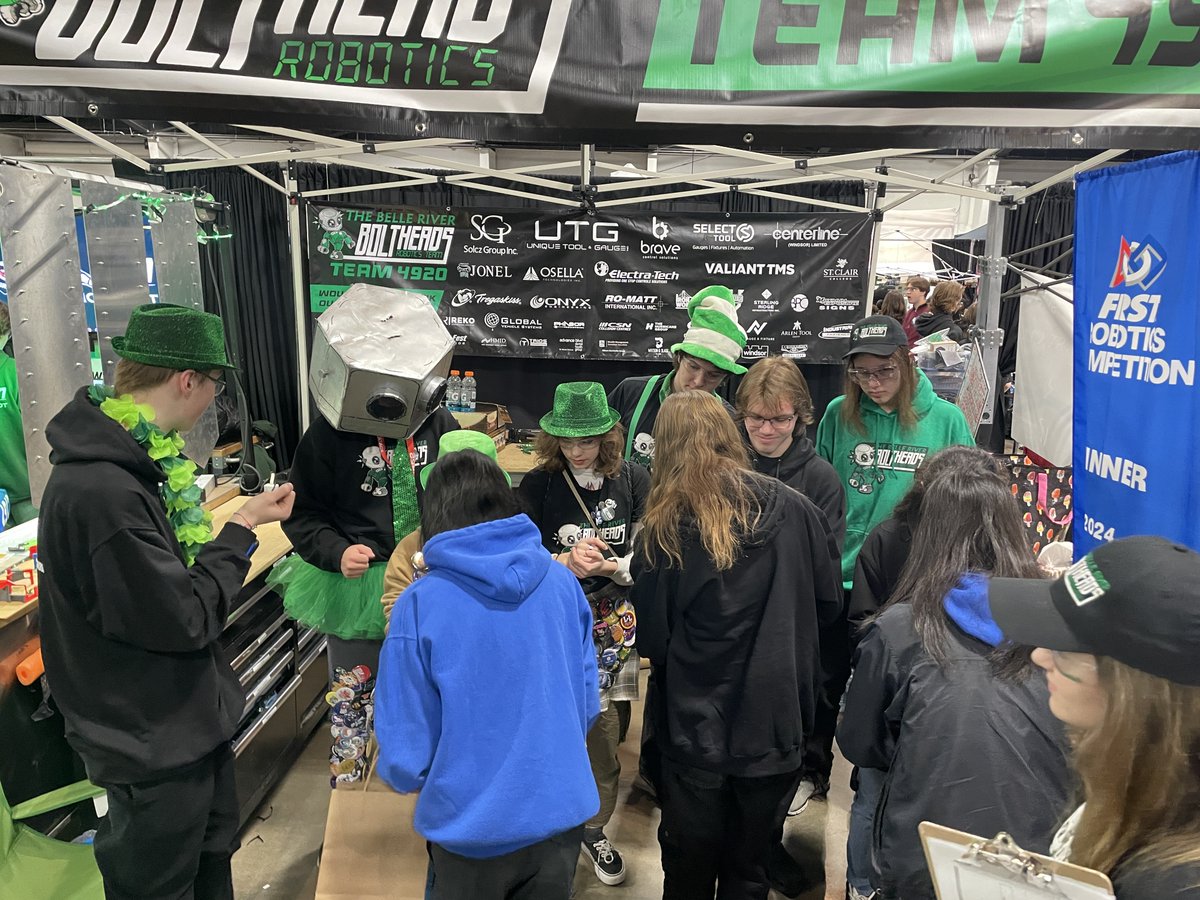 Congratulations to Belle River Boltheads 4920, one of the @FIRSTweets Robotics teams we sponsored, on an amazing performance at the Ontario Provincial Championship! The team finished 19th in the province and secured a ticket to the World Championship in Houston, Texas, this week!