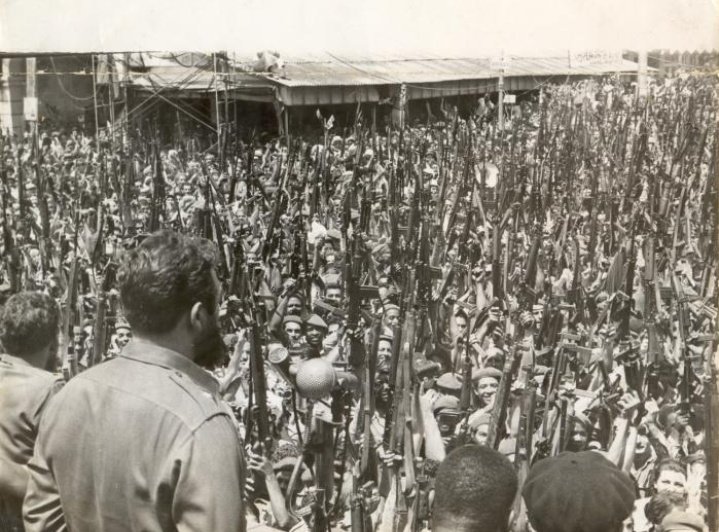 #FidelEsFidel "Tan fulminante y sorpresiva derrota era algo que no cabía siquiera en la imaginación de los imperialistas, en el orgullo de los imperialistas, en la soberbia de los imperialistas"
#AbrilDeVictorias 
No calcularon el valor de los cubanos, hoy tampoco #AduanadeCuba