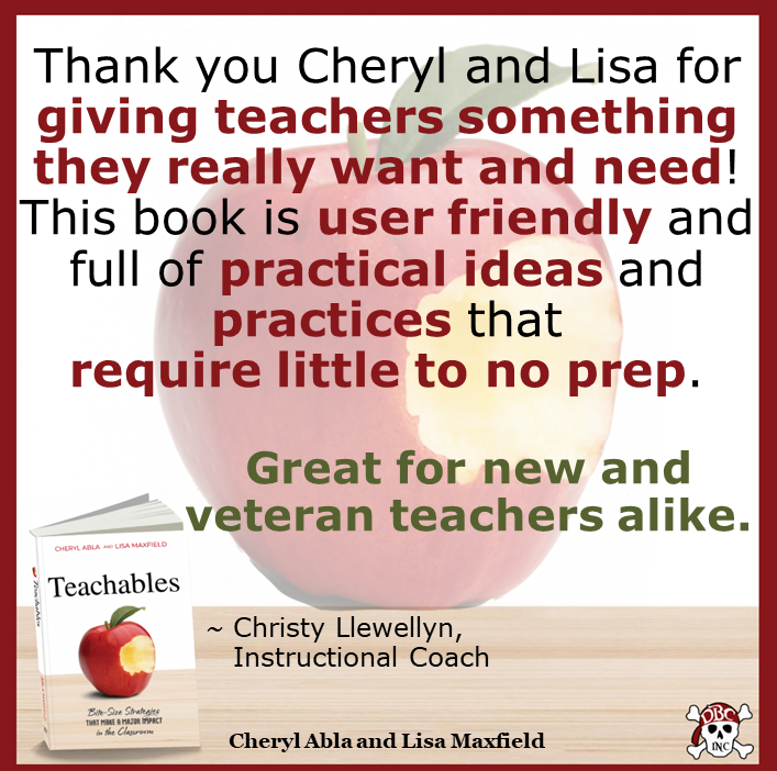 #Administrators, are you looking for a truly useful gift for Teacher Appreciation Day (5/7/24)? 🎁 ❤️ Gift #teachers a copy of #Teachables. It's the perfect way to express gratitude for all their hard work! 🍎 Bulk discounts: 📚daveburgessconsulting.com/bulk-book-orde… Amazon: