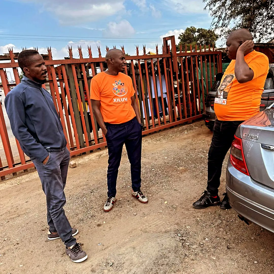 Xiluva PC Norman Mohale and other leaders are actively on the ground in Ivory Park, Tembisa.

#OurHopeOurFuture
#WeAreXiluva
#VoteXiluva