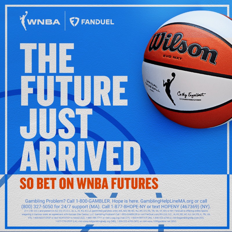 FDSportsbook's tweet photo. Caitlin Clark and the 2024 WNBA Draft Class 𝗖𝗛𝗔𝗡𝗚𝗘𝗗 𝗧𝗛𝗘 𝗚𝗔𝗠𝗘. 😤

The future is NOW.

Tap below to bet on the championship, player awards, team win totals, AND MORE! 💰